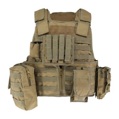 China Custom Protective Gear Doublesafe Polyester Bullet Proof Vest Combat Army Military Tactical Vest For Men for sale