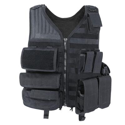 China Security& fight& Doublesafe custom hot sale black airsoft army combat hunting hunting military tactical armor vest for sale for sale