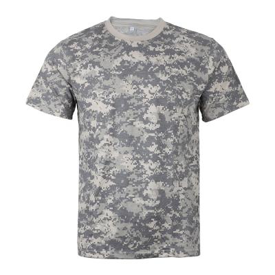 China Hot Sale Custom 65% Polyester 35% Cotton Desert Combat Army Camouflage Military Hot QUICK DRY Doublesafe Tactical T-Shirt for sale