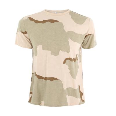 China Custom 65% Polyester 35% Cotton Hot Sale QUICK DRY Military Short Sleeve Camouflage Doublesafe Combat Shirt Tactical Outdoor Men for sale