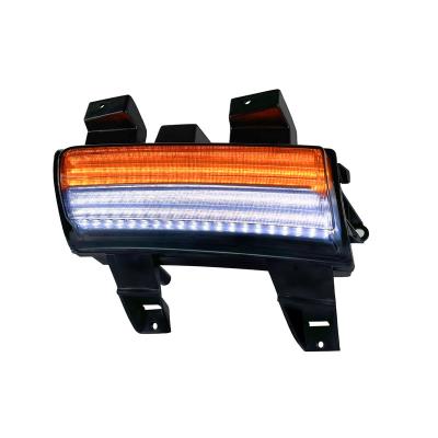 China ABS Smoked Fender Lights With Sequential Daytime Running Light Turn Signals For 18-22 Jeep Wrangler JL And Gladiator JT for sale