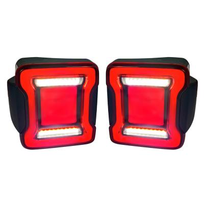 China Light Red Turn Light+Brake Lens Tunnel Tail Lights For 18-22 Jeep Wrangler JL for sale