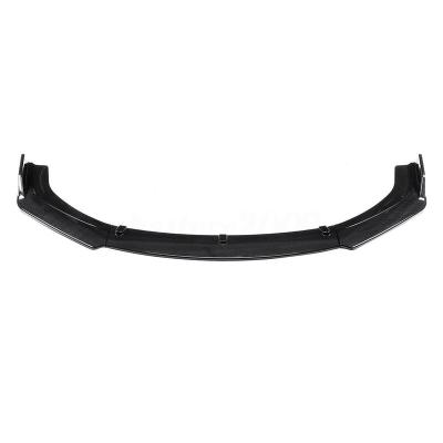 China Fiber Front Lips Chin Spoiler - Carbon ABS Carbon Fiber For 16-19 Honda Civic for sale