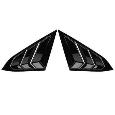 China Made Of Premium ABS Plastic Glossy Black Side Windows Covers For 16-18 Honda Civic Sedan for sale