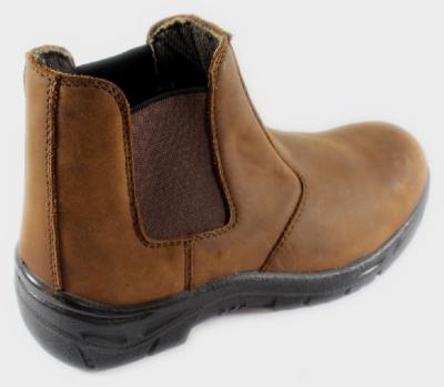 China Steel Toe Genuine Leather Safety Boots with Steel Toe for sale