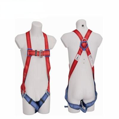 China 100% Polyester Fall Protection Equipment Fall Protection Safety Harness for sale