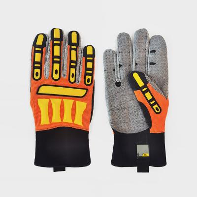 China Impact Resistant Anti-Slip Abrasion Resistant Mechanical Gloves for sale