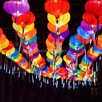 China Zigong Factory Philadelphia Lantern Festival China Traditional Chinese Silk Lanterns Folk Custom Lantern for sale