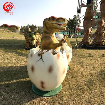 China Theme Park Amusement Park Artificial Fiberglass Customized Life Size Dinosaur Models for sale