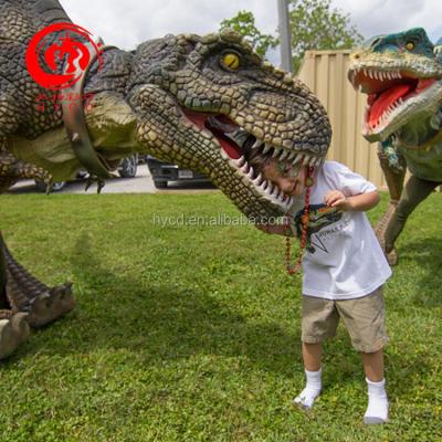 China Theme Park Kids Playground T-Rex Model Dinosaur Life Size Costume for sale