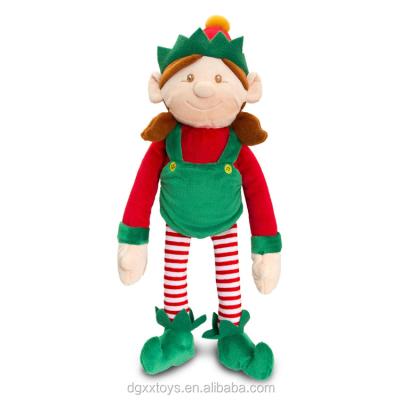 China Plush Elf Girl Christmas Plush Dolls for sale