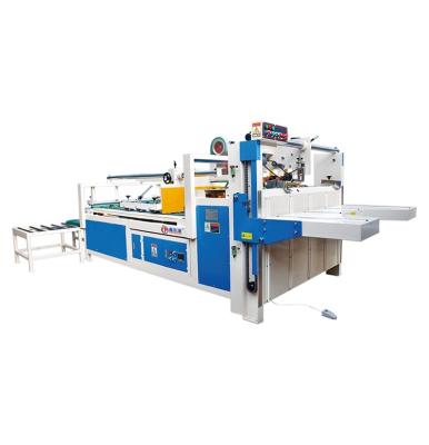 China High efficiency special hot sale glue gluing machine semi automatic corrugated carton box panel folder gluer machine for sale