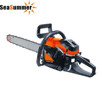 China 2-Stroke Seasummer 4500 Gasoline Chainsaw Cutter 45cc Gasoline Wood Chainsaw Machine for sale