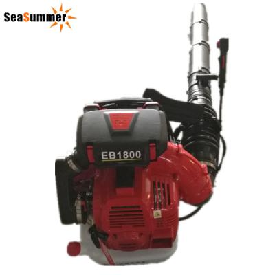 China Seasummer New Design Engine 75.6cc Leaf Blower Bigger Backpack Garden 1E52F Big Blower EB1800 Air Volume: 0.5 m3/S Blower 58x35x36 for sale