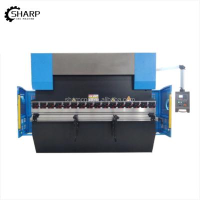 China Hotels 80ton Metal Steel Sheet Plate Bending Machine WC67Y/K OR 80t Hydraulic Press Brake For Metal Working for sale