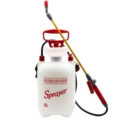 China Wholesale Best Easy Filling Selling 1.3 Gallon Pump Pressure Backpack Sprayers With Shoulder Strap For Herbicides Fertilizers for sale