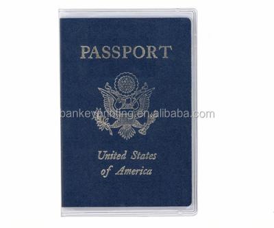 China Transparent Passport Holder Passport Cover for sale