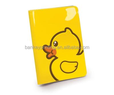 China Passport Duckling Pattern Printing Passport Cover With Bright Color For Kids for sale