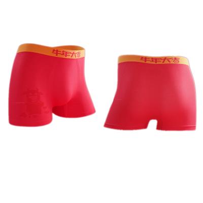 China Fashional stylish boxers Wholesale oem printing custom logo nylon spandex short underwear men boxer briefs for sale