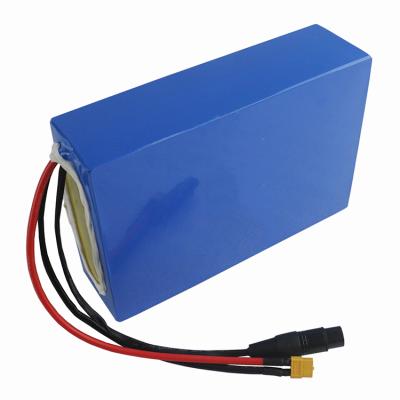 China Power Tools 1500w E Bike Lithium Ion Battery Pack 48v For Ebike Golf Cart AGV Robot Scooter for sale