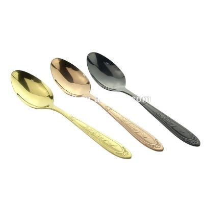 China EPK Store/Supermarket New Design Disposable Plastic Ice Cream Spoon With Safety Hardware for sale