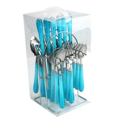 China Viable Clear Plastic Long Handle Sendok Stainless Steel for sale