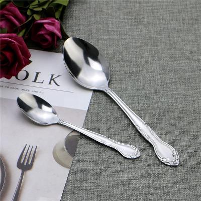 China Factory price sustainable quality guaranteed steel spoons and tea spoons for sale