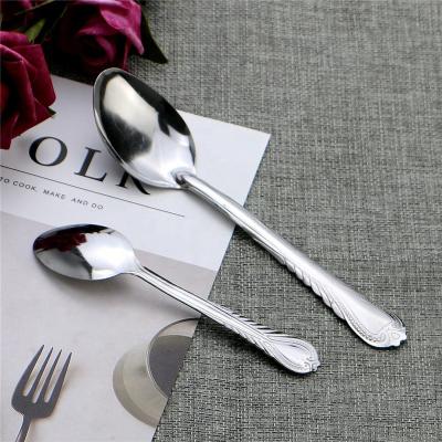 China Best Viable Selling Stylish 18/0 Stainless Steel Spoons And Tea Spoons for sale