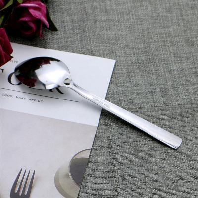 China Sustainable Metal Material Spoons Set Stainless Steel Dinnerware Set for sale