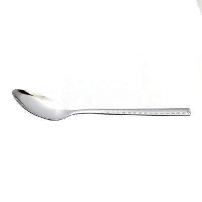 China Sustainable Hot Selling 12pcs Dinner Spoon Cutlery Set Stainless Steel Spoons for sale