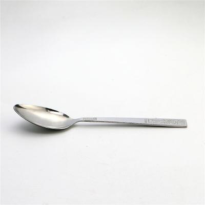 China Good Quantity Viable Cheap Price Southeast Asia Hot Selling 12 Pcs Spoon Set Stainless Steel for sale