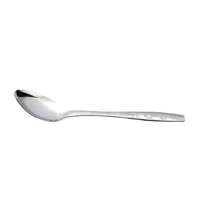 China Sustainable Stainless Steel Spoon Set Cubiertos De Acero Inoxidable for sale