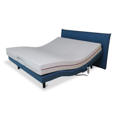 China Home Modern Metal Double Style Adjustable Base Bed (Height) Massage Bed Frame for sale