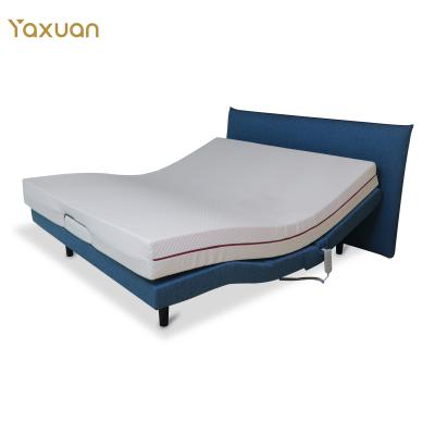 China (Size)Adjustable Folding Bed With Electric Massage Adjustable Bed With USB Led for sale