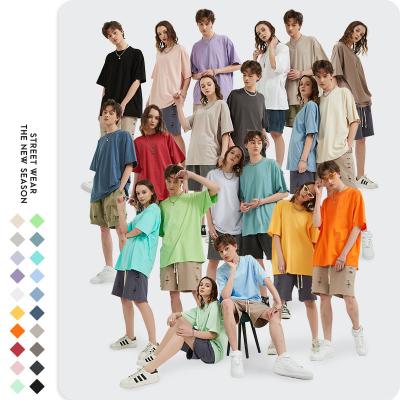 China Custom Solid Colors Product Anti-wrinkle New Pattern Summer Short Sleeve Unisex T-shirt Printing for sale