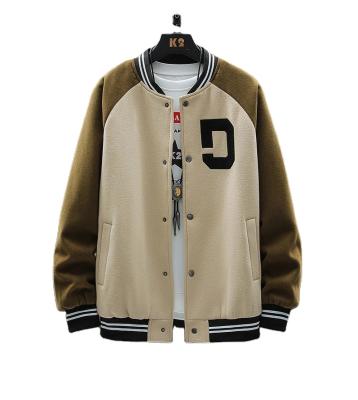 China QUICK DRY Custom Chenille Letter Embroidery Raglan Sleeve Baseball Jacket For Men for sale