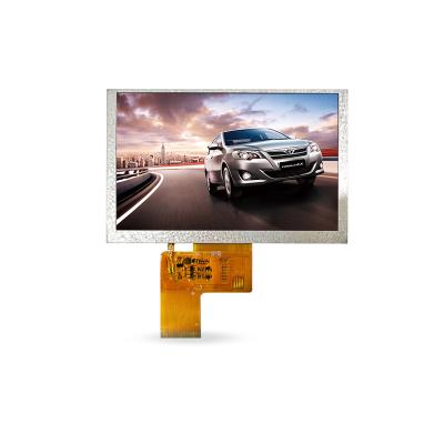 China Custom LCD Show 5 Inch LCD Display 800X480 IPS 5 Inch RGB Vertical Stripe Resistive Touch Screen 5 INCH for sale