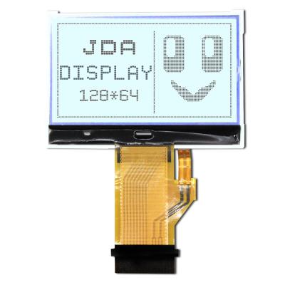 China 128x64 12864 FSTN LCD Display Size Custom LCD Display With NT75451 H-D Controller Graphic LCD Display Module Custom Size for sale