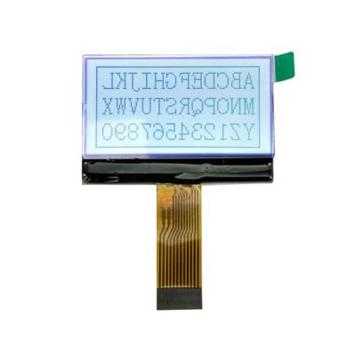 China High Quality Monochrome Graphics 128x64 White Color Monitor LCD Display 12864 LCD Small Display Custom Size for sale