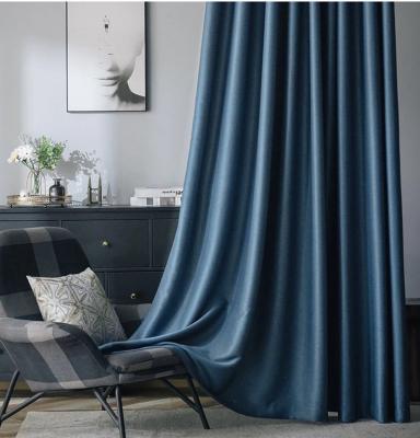 China Blackout Modern Simplicity Vibrant Sheer Gray Teal Sheer Curtains Gray Teal Curtains Panels For Bedroom Textured Window for sale