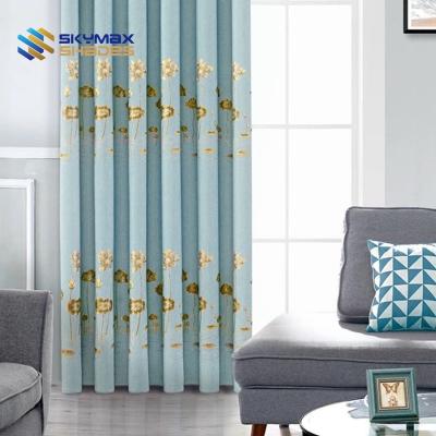 China Unique European Blackout Guaranteed Blackout Quality Polyester Curtains Sheer Window Curtain for sale