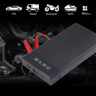 China Multifunctional Portable Jump Starter USB 10000mAh 12V Car Battery Booster Car Charger Booster Emergency Power Bank Device for sale