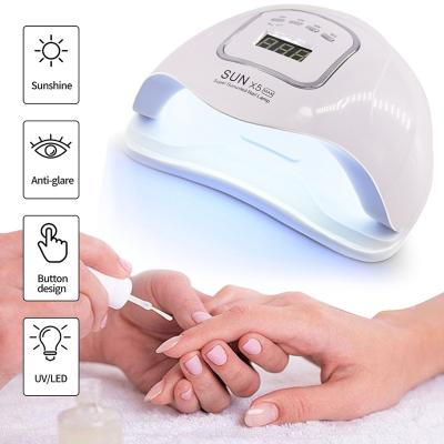 China ABS Lamp For Manicure 80/54w UV LED Lamp For Drying Nails Nail Dryer Machine Gel Nail Polish Auto Sensing Nail Tools LCD Display for sale