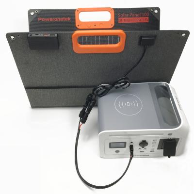 China 230v Battery Station Camping Power Supply Wireless Charging Generator Portable Solar Lithium Ion Battery for sale