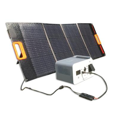 China Mini Solar Set Complete Portable Outodor Battery Solar Power System Wireless Charging Hybrid Home Emergency Room for sale