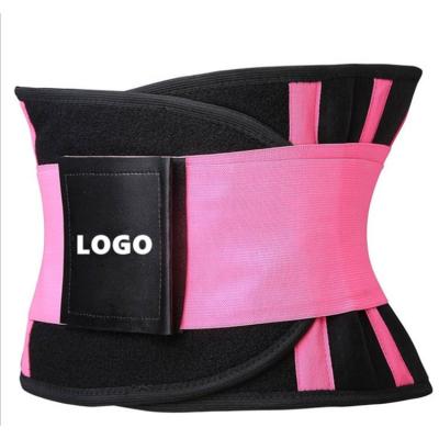 China Polyester & Custom Logo Ladies Sports Fitness Nylon Women Waist Support Belt For Belt Adjustable Neoprene Waist Trainer Belt for sale