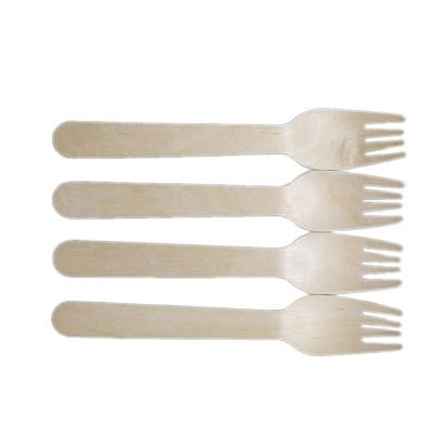 China Factory Wholesale High Quality Disposable Wooden Tableware Disposable Wooden Cutlery Set Wooden Tableware for sale