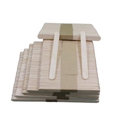 China Factory Viable Wholesale Round Edge Popsicle Stick 93/114X10X2Mm Color Customize Ice Cream Stick for sale