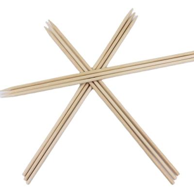 China Easily Cleaned Factory Directly Sell 150-550Mm Food Grade Bamboo Barbecue Sticks Customize Bamboo Skewer for sale