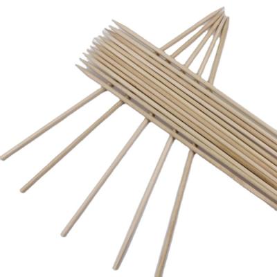 China Hot Selling Bamboo Barbecue Easily Cleaned And High Quality Multiple Size Customization Sticks 150-550Mm Barbecue Stick for sale